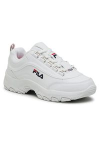 Fila Sneakersy Strada Low Kids 1010781.1FG Biały. Kolor: biały. Materiał: skóra #7