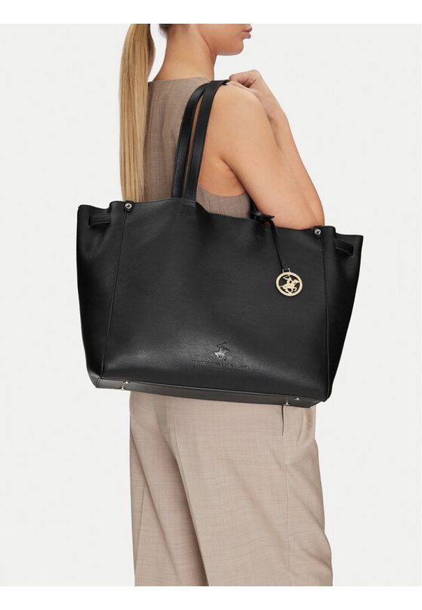 Beverly Hills Polo Club Torebka CEO-BHPC-S-005-07 Czarny. Kolor: czarny