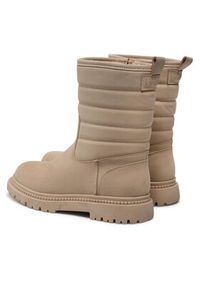DeeZee Botki CS5911-01 Beżowy. Kolor: beżowy. Materiał: skóra #4