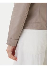 only - ONLY Kurtka z imitacji skóry Bandit 15081400 Beżowy Regular Fit. Kolor: beżowy. Materiał: skóra #6