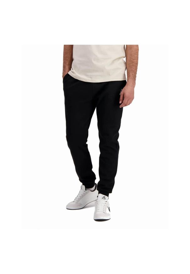 Spodnie do biegania Le Coq Sportif Essentiels N°1. Kolor: czarny. Materiał: dresówka