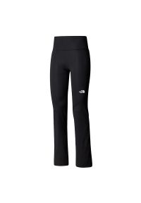 Legginsy damskie The North Face Flex 28" 0A8EJ8JK31 - czarne. Stan: podwyższony. Kolor: czarny. Materiał: poliester, materiał, elastan. Wzór: aplikacja. Styl: sportowy #1