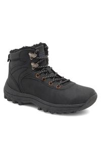 Sprandi Trapery SWP40-8145C Czarny. Kolor: czarny. Materiał: skóra