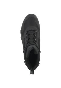 ecco - Buty do chodzenia męskie Ecco Mx Mid Gtx. Kolor: czarny. Materiał: skóra. Szerokość cholewki: normalna. Sport: turystyka piesza