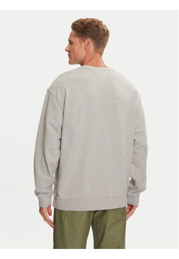 Levi's® Bluza Graphic 38712-0313 Szary Relaxed Fit. Kolor: szary. Materiał: bawełna