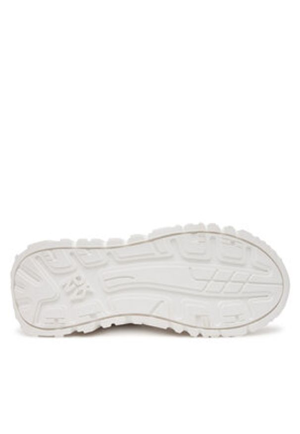 DKNY Sneakersy K1522639 Brązowy. Kolor: brązowy, kremowy. Materiał: materiał