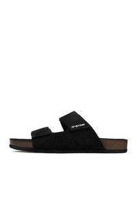G-Star RAW - G-Star Raw Klapki EO-MILO-01 MI34 Czarny. Kolor: czarny. Materiał: skóra, zamsz #7