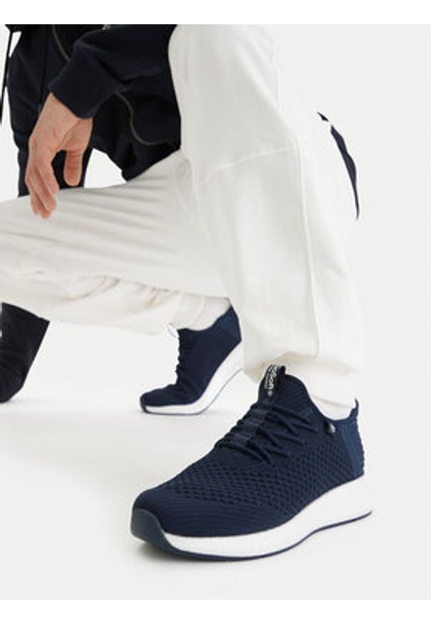 Go Soft Sneakersy CEO-MGVA-GO07 Granatowy. Kolor: niebieski. Materiał: materiał