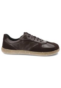 Brązowe Półbuty Wasak Skórzane Damskie Barefoot Wasak. Okazja: na co dzień, na spacer. Kolor: brązowy. Materiał: skóra. Styl: casual, klasyczny, elegancki
