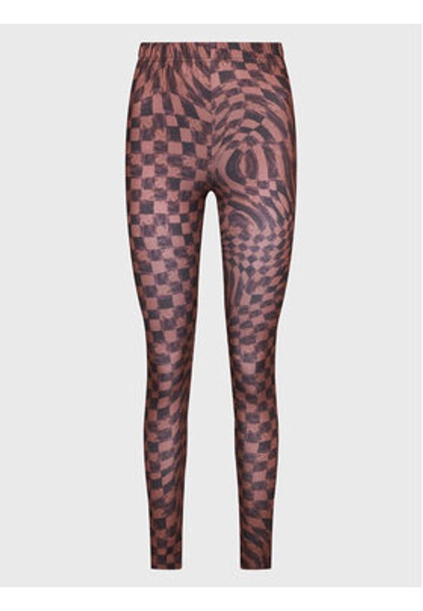 Karen by Simonsen Legginsy Erol 10104053 Brązowy Slim Fit. Kolor: brązowy. Materiał: syntetyk