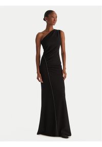 ACCESS FASHION Sukienka wieczorowa 54-3325-265 Czarny Slim Fit. Kolor: czarny. Materiał: syntetyk. Styl: wizytowy