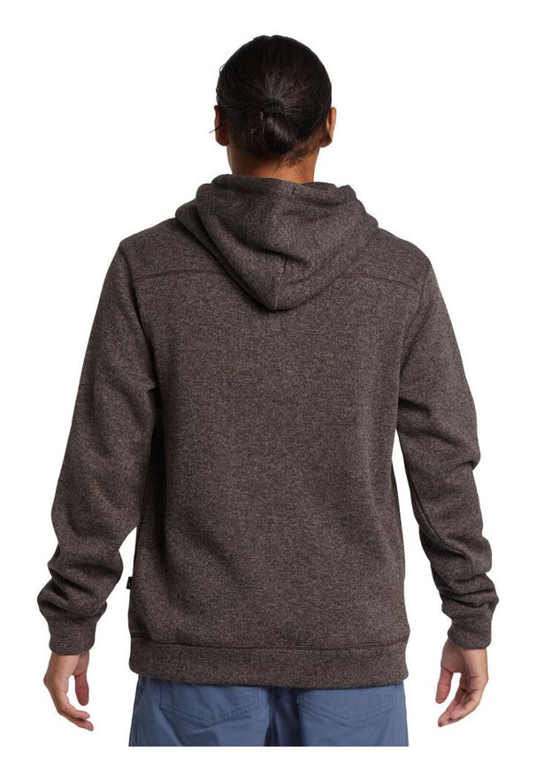 Quiksilver - Bluza z kapturem dla Mężczyzn KELLER. Typ kołnierza: kaptur. Kolor: brązowy. Materiał: poliester. Długość rękawa: długi rękaw. Długość: długie