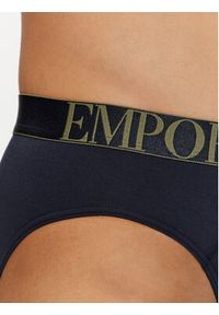 Emporio Armani Underwear Komplet 3 par slipów 111734 4F726 64135 Granatowy. Kolor: niebieski. Materiał: bawełna #6