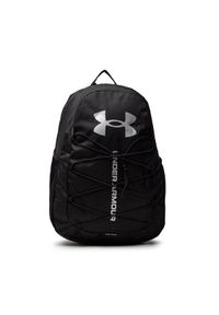 Under Armour Plecak Hustle Sport Backpack 1364181001-001 Czarny. Kolor: czarny. Materiał: materiał. Styl: sportowy