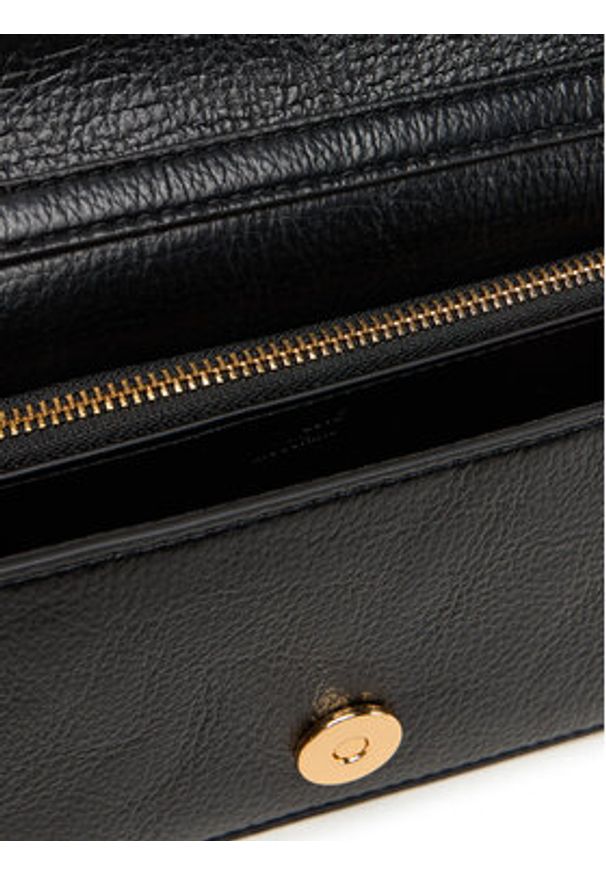Love Moschino - LOVE MOSCHINO Torebka JC5602PP1NLI0000 Czarny. Kolor: czarny. Materiał: skórzane
