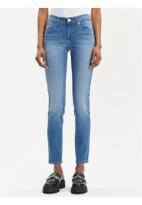 Tommy Jeans Jeansy Sophie DW0DW17584 Niebieski Skinny Fit. Kolor: niebieski