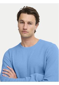 Blend Sweter 20717257 Niebieski Regular Fit. Kolor: niebieski. Materiał: bawełna #8