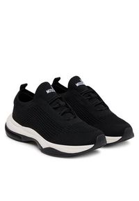 Love Moschino - LOVE MOSCHINO Sneakersy JA15485G0MIYZ000 Czarny. Kolor: czarny. Materiał: materiał #2