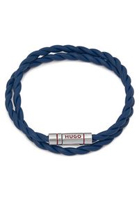 Hugo - HUGO Bransoletka E-Doublebraid4 50552596 Niebieski. Kolor: niebieski #3