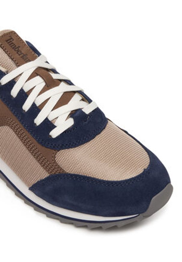 Timberland Sneakersy Scout Heights Low lace TB0A419GAGC1 Beżowy. Kolor: beżowy. Materiał: materiał