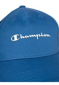 Champion Bejsbolówka | 804470 | Mężczyzna | Niebieski. Kolor: niebieski. Materiał: bawełna. Wzór: nadruk #2