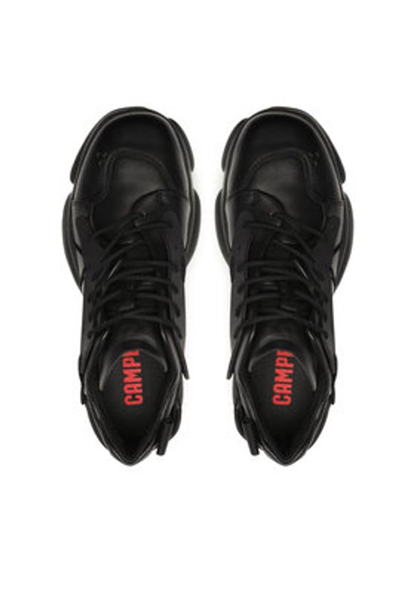 Camper Sneakersy K100845-005 Czarny. Kolor: czarny. Materiał: skóra
