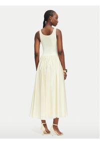 BARDOT - Bardot Sukienka letnia Lorie 60385DB Kremowy Regular Fit. Kolor: kremowy. Materiał: syntetyk. Sezon: lato #5