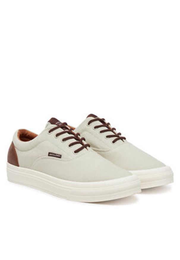 Jack & Jones Sneakersy Jfwislington 12262839 Beżowy. Kolor: beżowy. Materiał: materiał