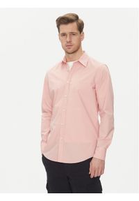 BOSS Koszula Relegant 50518304 Różowy Regular Fit. Kolor: różowy. Materiał: bawełna