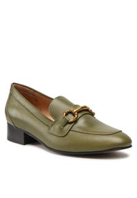 Gino Rossi - Lordsy GINO ROSSI - 81200 Green. Kolor: zielony. Materiał: skóra #1