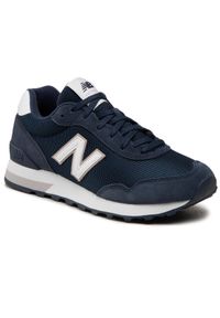 Sneakersy New Balance. Kolor: niebieski. Materiał: materiał #1