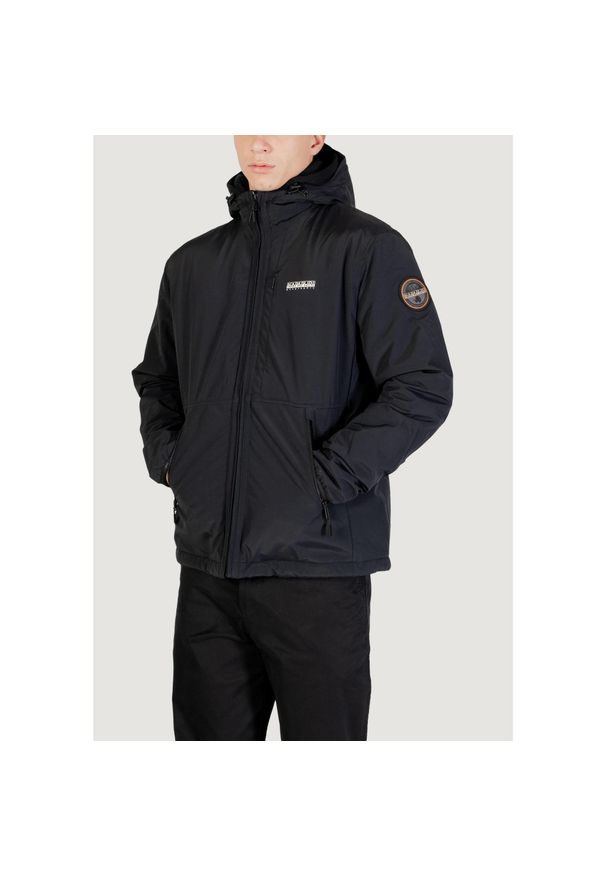 Napapijri - Kurtka anorak Mężczyzna NAPAPIJRI A-TUNDRA WINT 1. Kolor: czarny. Sezon: zima. Sport: turystyka piesza