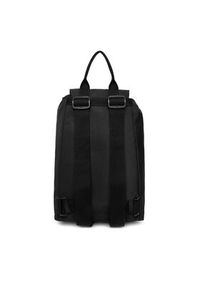 Calvin Klein Plecak Bold Mini Flap Backpack LV04D3320G Czarny. Kolor: czarny. Materiał: materiał #2