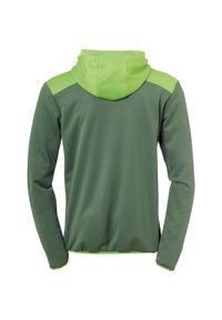 KEMPA - Bluza z kapturem Emotion 2.0 Kempa Quarter Zip. Typ kołnierza: kaptur. Kolor: zielony. Sport: piłka ręczna, fitness #2