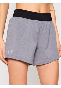 Under Armour Szorty sportowe Ua Launch SW Go Long 1342841 Szary Regular Fit. Kolor: szary. Materiał: syntetyk