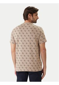 Guess T-Shirt M6GP34 K3200 Beżowy Relaxed Fit. Kolor: beżowy. Materiał: bawełna #2