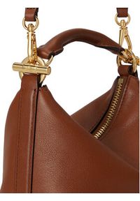 Lauren Ralph Lauren - LAUREN RALPH LAUREN Torebka 431P10531001 Brązowy. Kolor: brązowy. Materiał: skórzane #4
