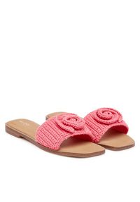 Aldo Klapki Sabbia 14016614 Różowy. Kolor: różowy. Materiał: materiał