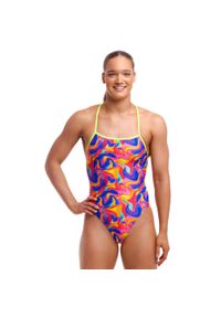 FUNKITA - Strój pływacki Funkita Summer Swirl - Strapped In. Kolor: wielokolorowy