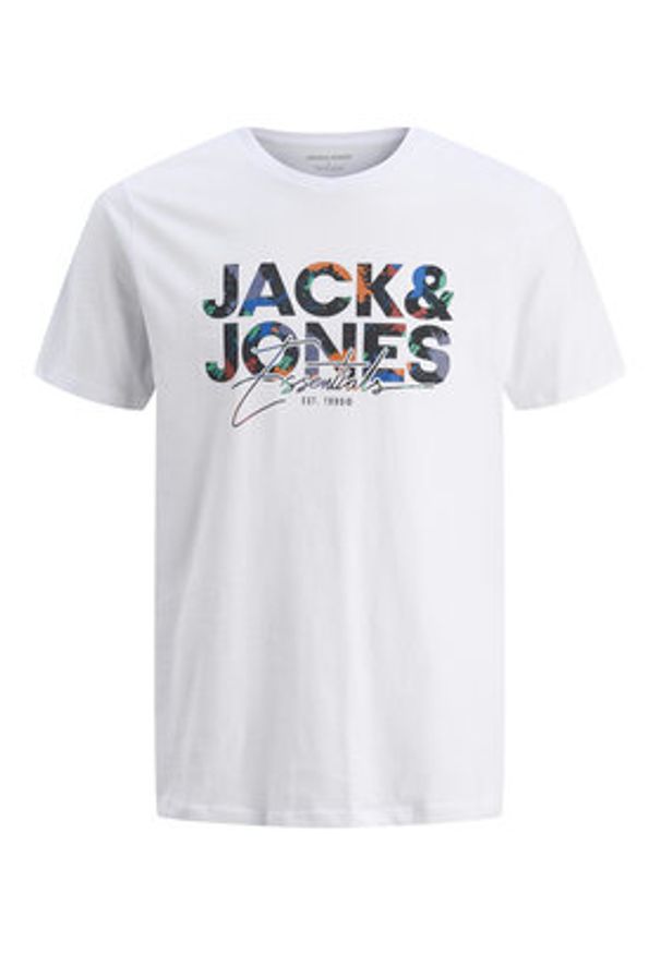 Jack & Jones Komplet 3 t-shirtów Geplas 12288303 Kolorowy Regular Fit. Materiał: bawełna. Wzór: kolorowy