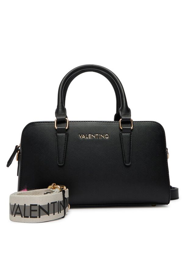 VALENTINO - Valentino Torebka Zero Re VBS7B323 Czarny. Kolor: czarny. Materiał: skórzane