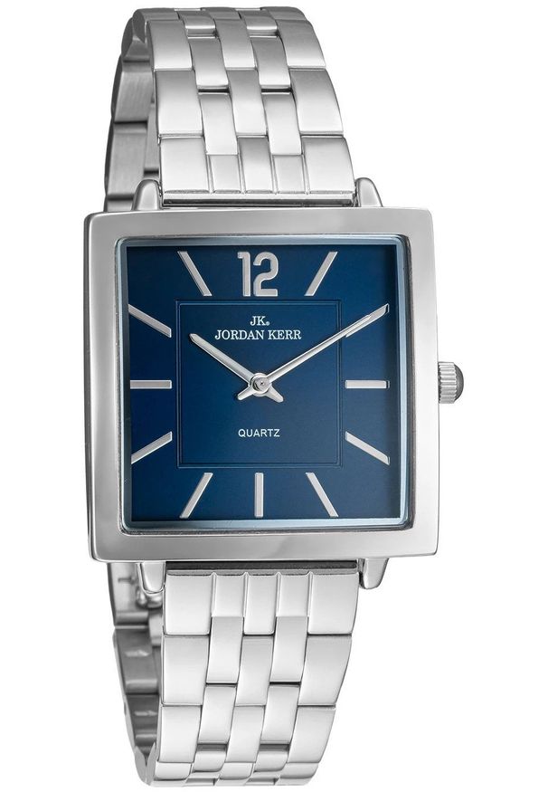 Zegarek damski Jordan Kerr-VIANA- P9010 niebieska tarcza. Kolor: niebieski