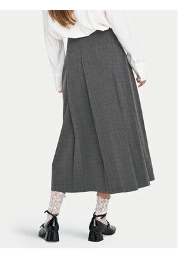 only - ONLY Spódnica maxi Lexie 15359282 Szary Regular Fit. Kolor: szary. Materiał: syntetyk