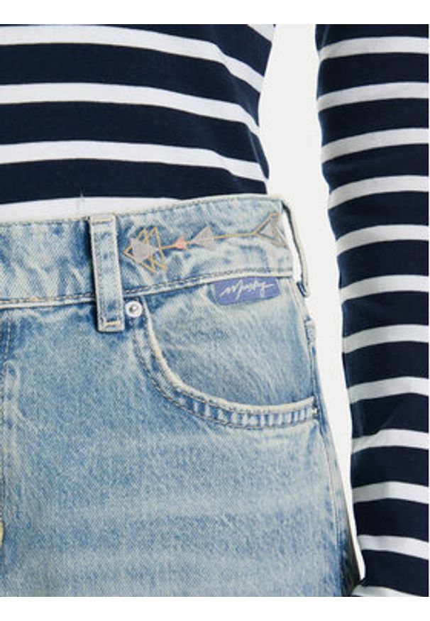 Mustang Jeansy Madison 1016929 Niebieski Wide Fit. Kolor: niebieski