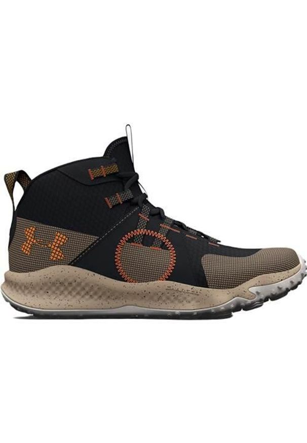 Buty do chodzenia męskie Under Armour Charged Maven Trek. Zapięcie: sznurówki. Kolor: brązowy. Materiał: guma, materiał, syntetyk. Szerokość cholewki: normalna. Sport: turystyka piesza