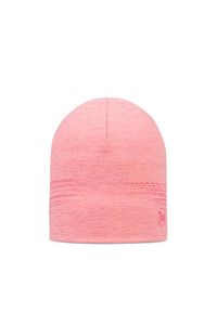 Buff - Czapka BUFF DRYFLX BEANIE SOLID. Kolor: różowy. Sezon: zima. Styl: sportowy #1