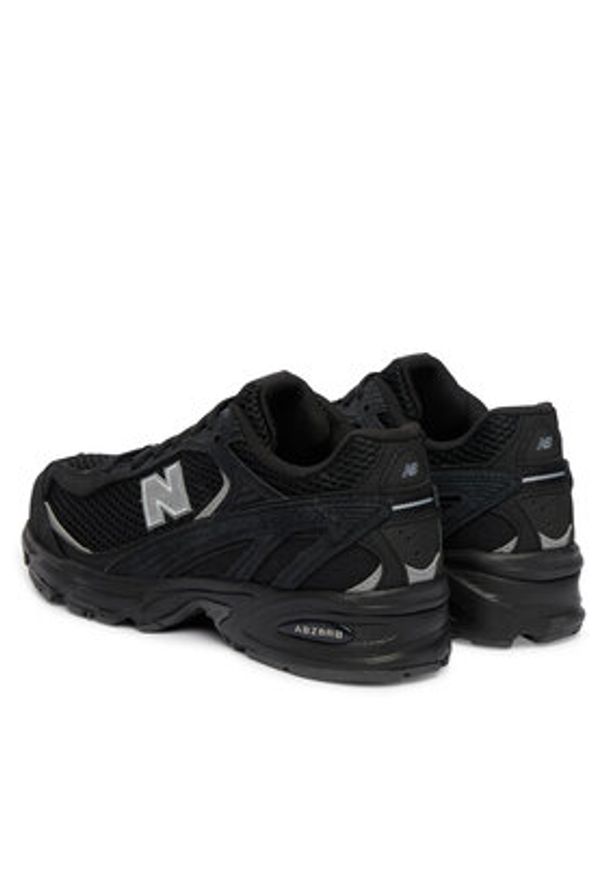 New Balance Sneakersy U509163 W Czarny. Kolor: czarny. Materiał: zamsz, skóra