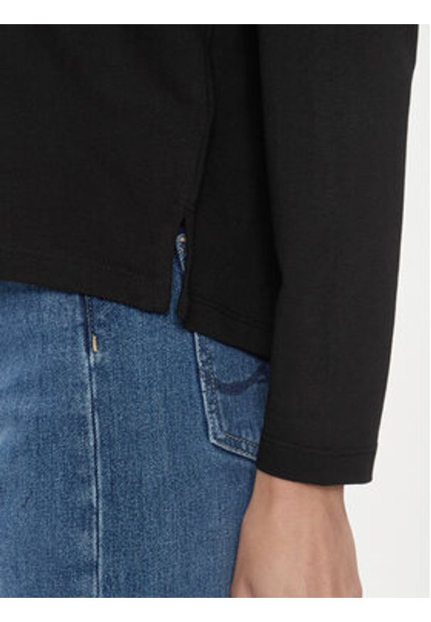 Pepe Jeans Bluzka Hope PL505739 Czarny Relaxed Fit. Kolor: czarny. Materiał: bawełna
