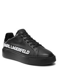 Karl Lagerfeld - KARL LAGERFELD Sneakersy KL62210 00X Czarny. Kolor: czarny. Materiał: skóra #6