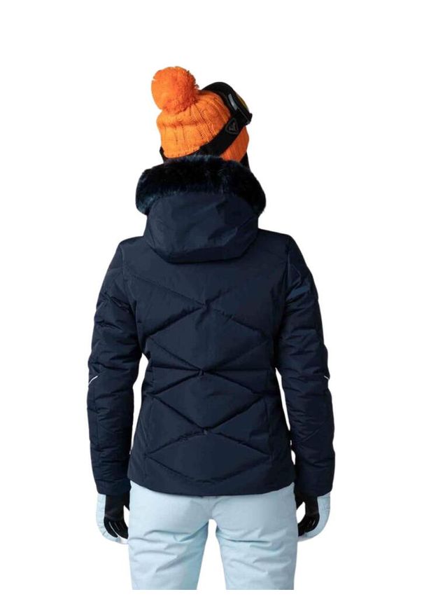 Kurtka Narciarska Rossignol damska W Staci pearly JKT granatowa. Kolor: niebieski. Sezon: zima. Sport: narciarstwo